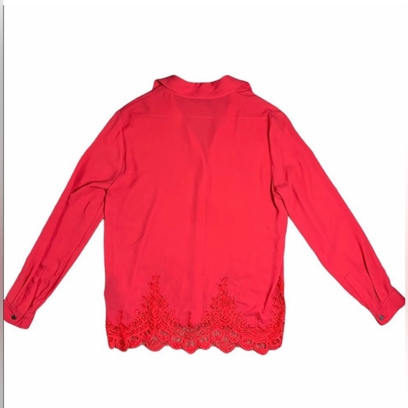 Brand new The Kooples Crepe and Lace Blouse (NWT) - Picture 11 of 13